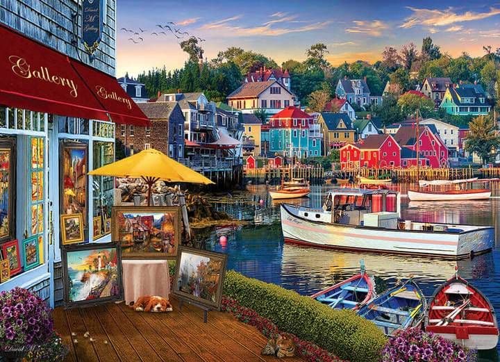 Cobble Hill - Harbor Gallery - 1000 Piece Jigsaw Puzzle