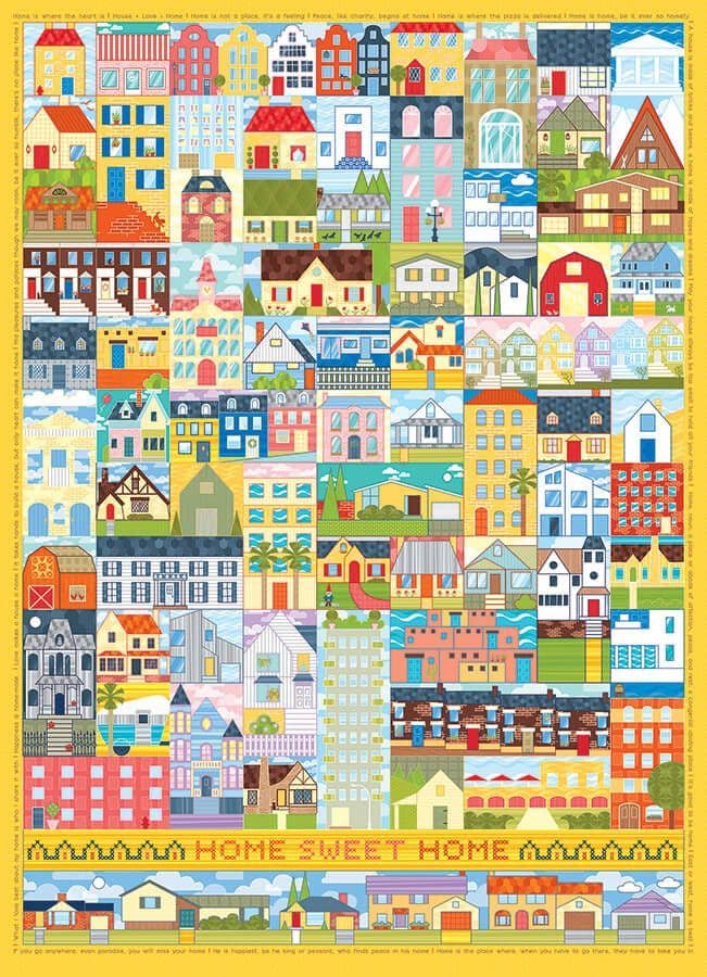 Cobble Hill - Home Sweet Home - 1000 Piece Jigsaw Puzzle