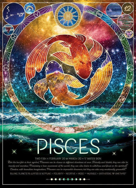 Cobble Hill - Pisces - 500 Piece Jigsaw Puzzle