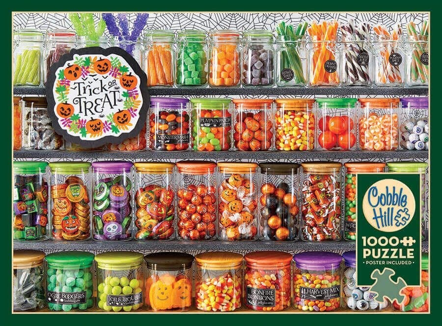 Cobble Hill - Trick or Treat - 1000 Piece Jigsaw Puzzle