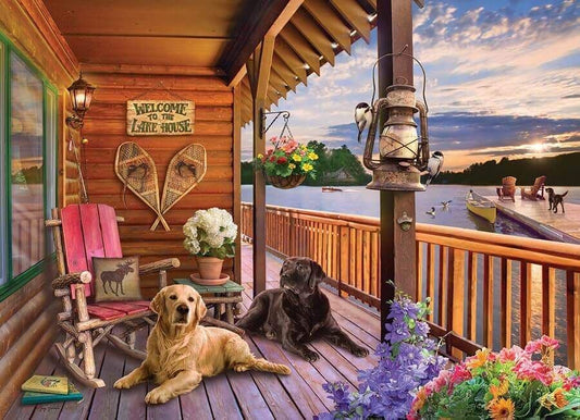 Cobble Hill - Welcome to the Lake House - 1000 Piece Jigsaw Puzzle