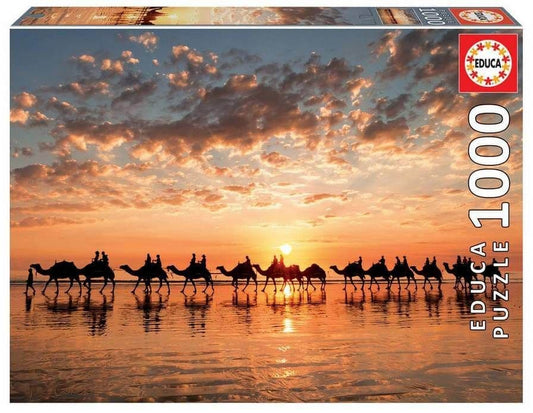 Educa - Golden Sunset on Cable Beach - 1000 Piece Jigsaw Puzzle