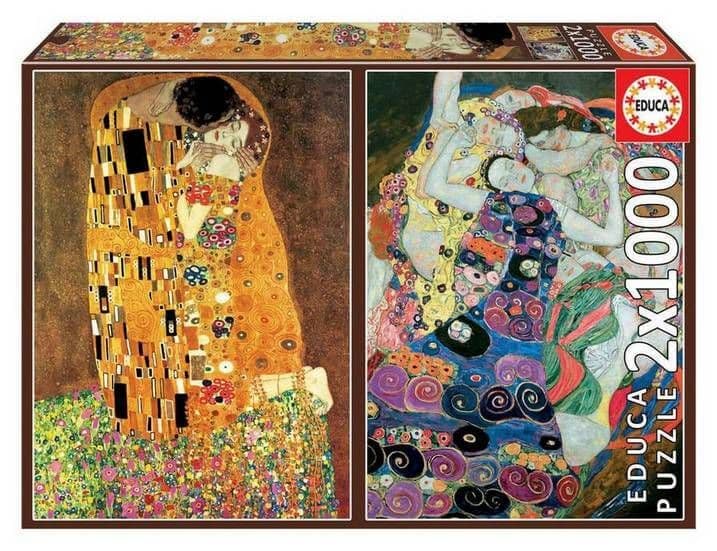 1000-piece Gustav Klimt Field Of Poppies Jigsaw Puzzle | Rest In Pieces