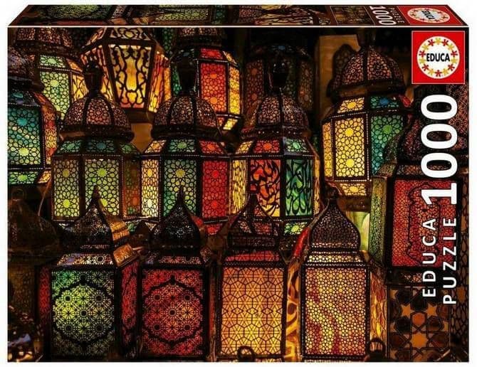 Educa - Lantern Collage - 1000 Piece Jigsaw Puzzle