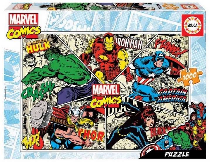 Educa - Marvel Comics - 1000 Piece Jigsaw Puzzle