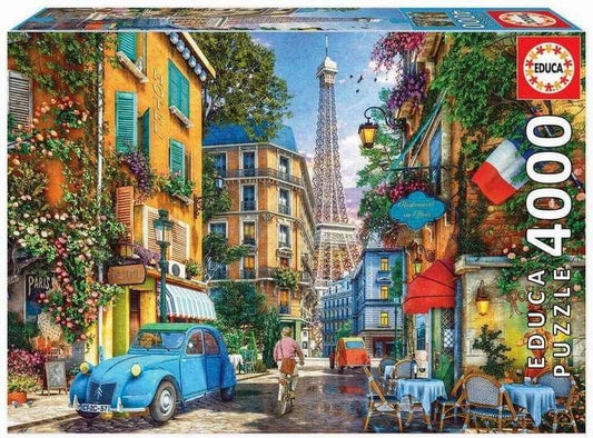 Educa - Old Street of Paris - 4000 Piece Jigsaw Puzzle