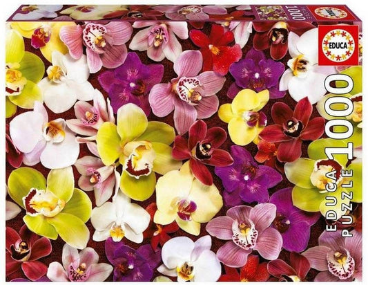 Educa - Orchid Collage - 1000 Piece Jigsaw Puzzle