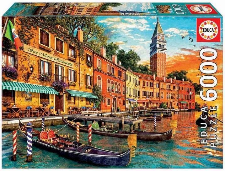 Educa - Sunset to San Marcos - 6000 Piece Jigsaw Puzzle