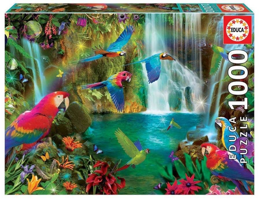 Educa - Tropical Parrots - 1000 Piece Jigsaw Puzzle