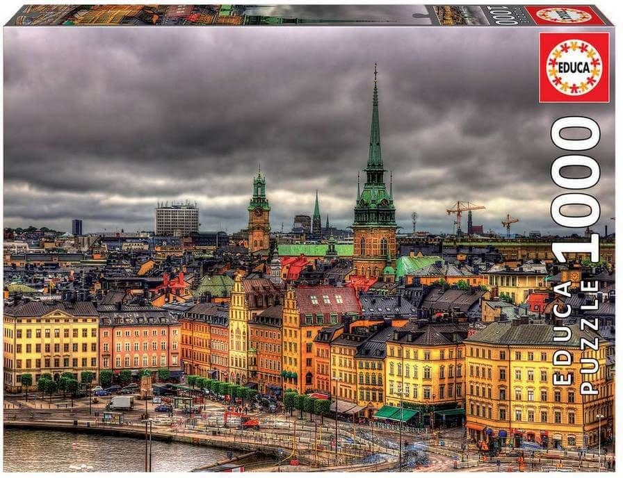 Educa - Views Of Stockholm - Sweden - 1000 Piece Jigsaw Puzzle