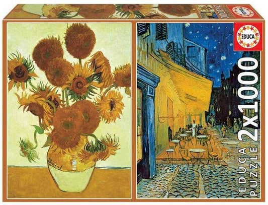 Educa - Vincent Van Gogh Multi Pack - 1000 Piece Jigsaw Puzzle
