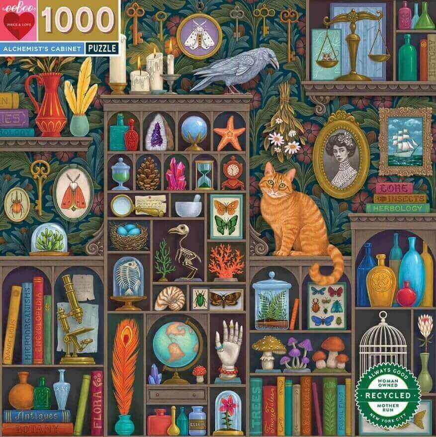 Eeboo - Alchemist's Cabinets - 1000 Piece Jigsaw Puzzles