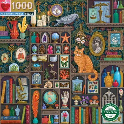 Eeboo - Alchemists Cabinets - 1000 Piece Jigsaw Puzzle