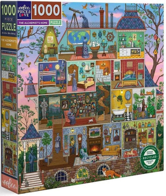 Eeboo - Alchemists Home - 1000 Piece Jigsaw Puzzle