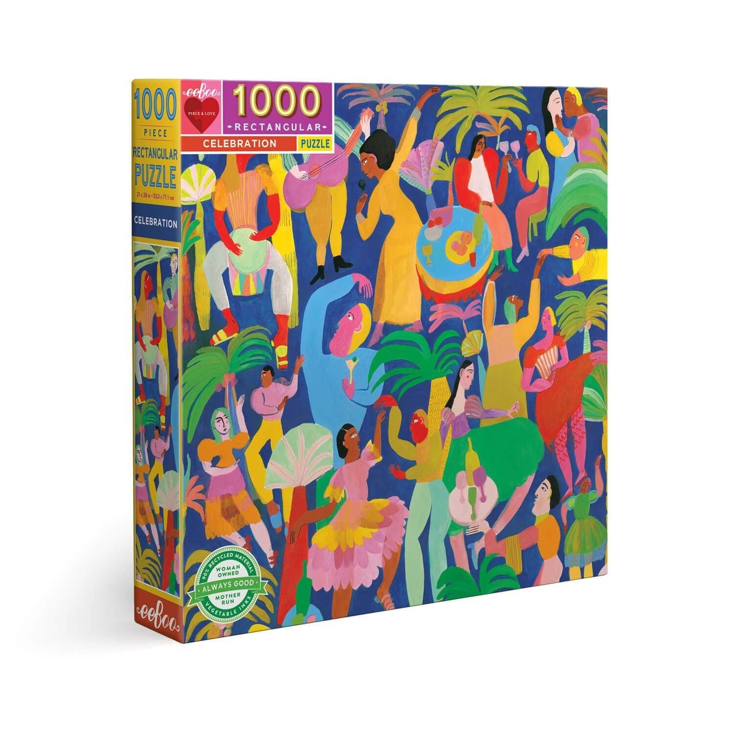 Eeboo - Celebration - 1000 Piece Jigsaw Puzzles
