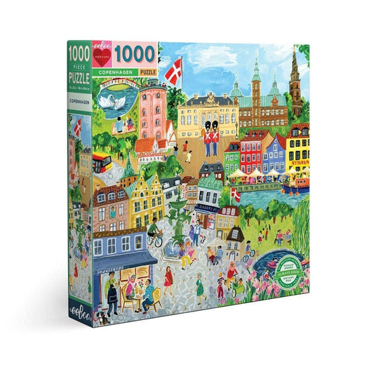 Eeboo - Copenhagen - 1000 Piece Jigsaw Puzzles
