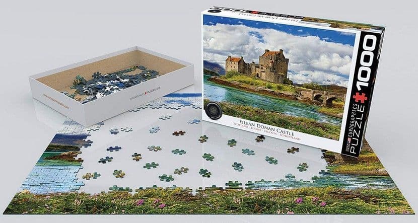 Eurographics - Eilean Donan Castle - 1000 Piece Jigsaw Puzzle