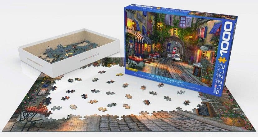 Eurographics - French Walkway - 1000 Piece Jigsaw Puzzle