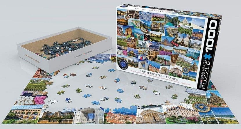 Eurographics - Globetrotter France - 1000 Piece Jigsaw Puzzle