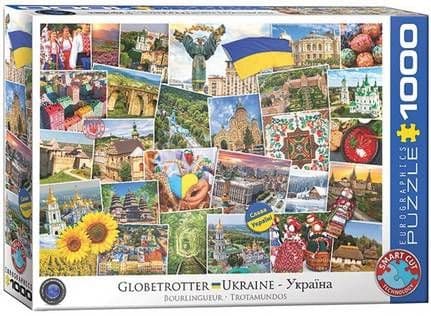 Eurographics - Globetrotter Ukraine - 1000 Piece Jigsaw Puzzle