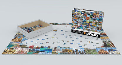 Eurographics - Globetrotter World - 2000 Piece Jigsaw Puzzle