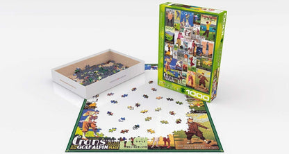 Eurographics - Golf Around The World - 1000 Piece Jigsaw Puzzle
