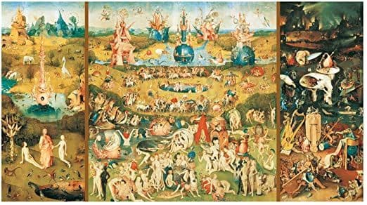 Eurographics - Hieronymus Bosch - The Garden of Earthly Delights  - 1000 Piece Jigsaw Puzzle