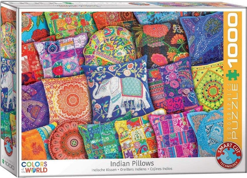 Eurographics - Indian Pillows - 1000 Piece Jigsaw Puzzle