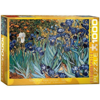 Eurographics - Van Gogh - Irises - 1000 Piece Jigsaw Puzzle
