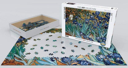 Eurographics - Van Gogh - Irises - 1000 Piece Jigsaw Puzzle