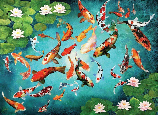 Eurographics - Koi Fish - 1000 Piece Jigsaw Puzzle