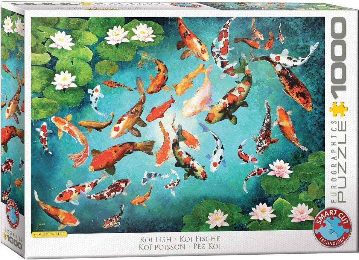 Eurographics - Koi Fish - 1000 Piece Jigsaw Puzzle