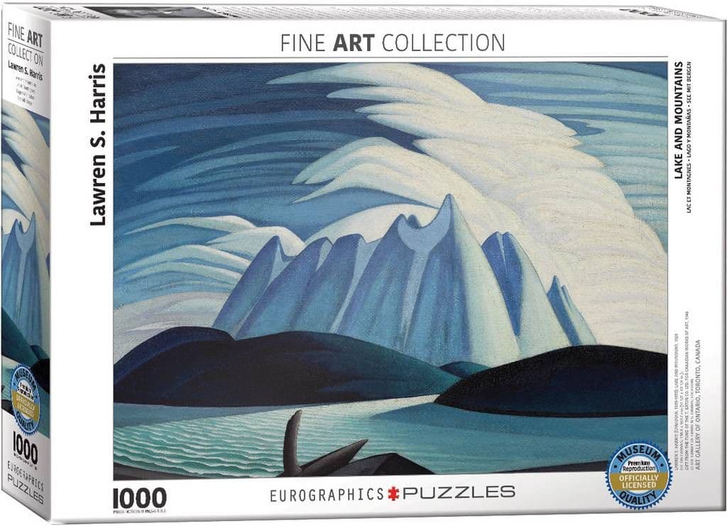 Eurographics - Lake and Mountains - 1000 Piece Jigsaw Puzzle
