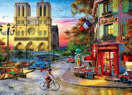 Eurographics - Notre Dame Sunset - 1000 Piece Jigsaw Puzzle