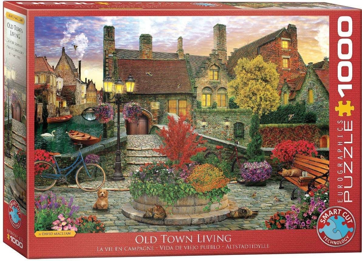 Eurographics - Old Town Living - 1000 Piece Jigsaw Puzzle