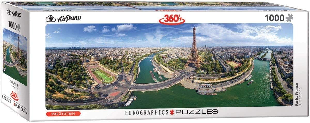 Eurographics - Paris - France - 1000 Piece Jigsaw Puzzle Panoramic
