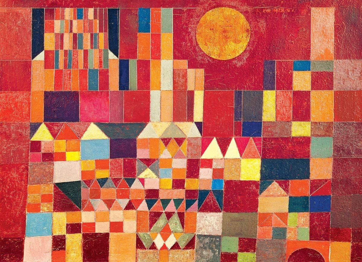 Eurographics - Paul Klee - Castle and Sun  - 1000 Piece Jigsaw Puzzle
