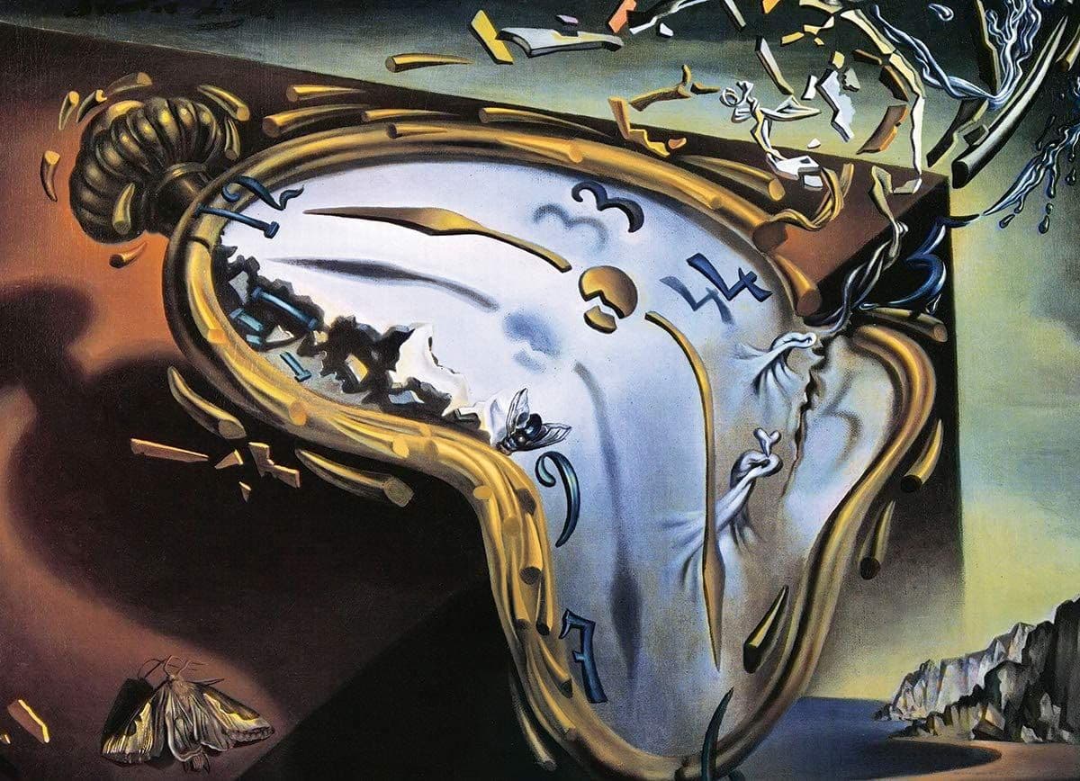 Eurographics - Salvador Dali - Soft Watch At Moment of First Explosion  - 1000 Piece Jigsaw Puzzle