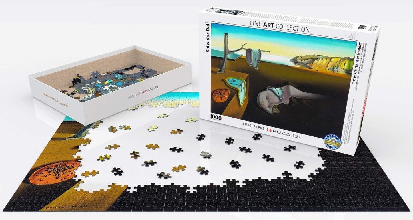 Eurographics - Salvador Dali - The Persistence of Memory - 1000 Piece Jigsaw Puzzle