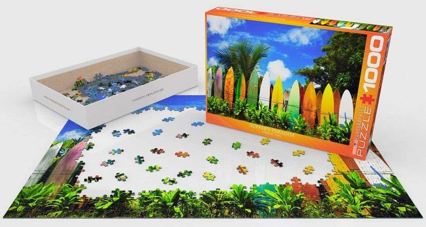 Eurographics - Surfers Paradise Hawaii - 1000 Piece Jigsaw Puzzle