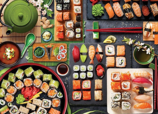 Eurographics - Sushi Table - 1000 Piece Jigsaw Puzzle