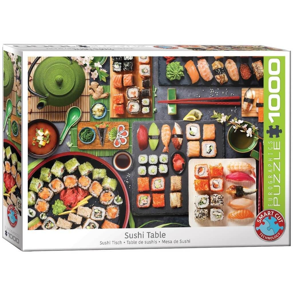 Eurographics - Sushi Table - 1000 Piece Jigsaw Puzzle