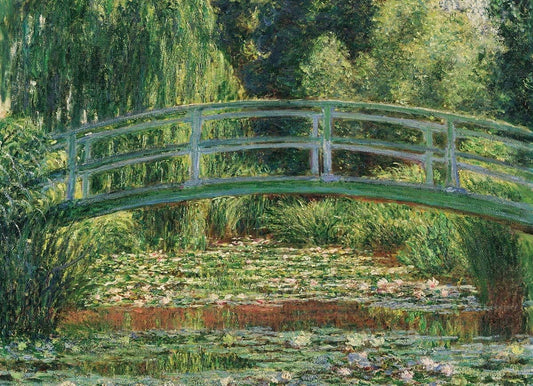 Eurographics - The Japanese Footbridge - Monet - 1000 Piece Jigsaw Puzzle