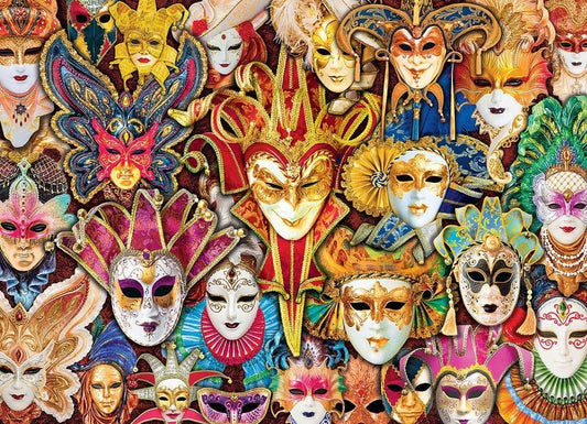 Eurographics - Venetian Mask - 1000 Piece Jigsaw Puzzle