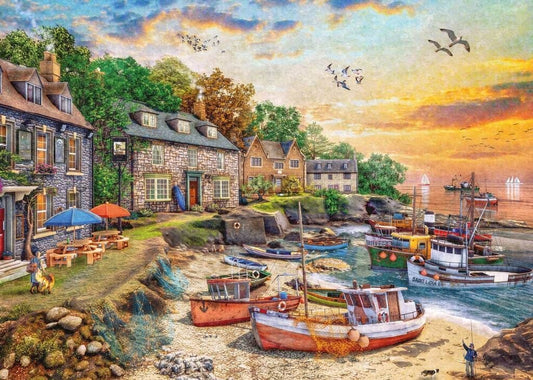 Falcon de luxe - Harbour Cottage - 1000 Piece Jigsaw Puzzle