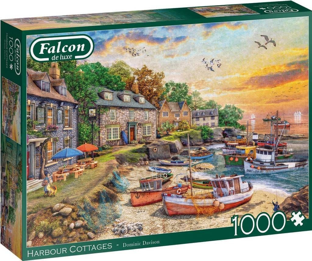 Falcon de luxe - Harbour Cottage - 1000 Piece Jigsaw Puzzle