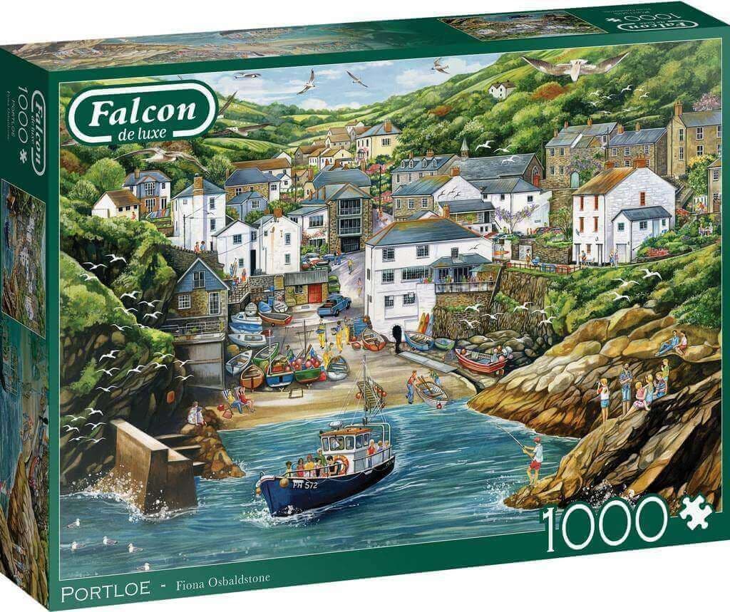 Falcon de luxe - Portloe - 1000 Piece Jigsaw Puzzle