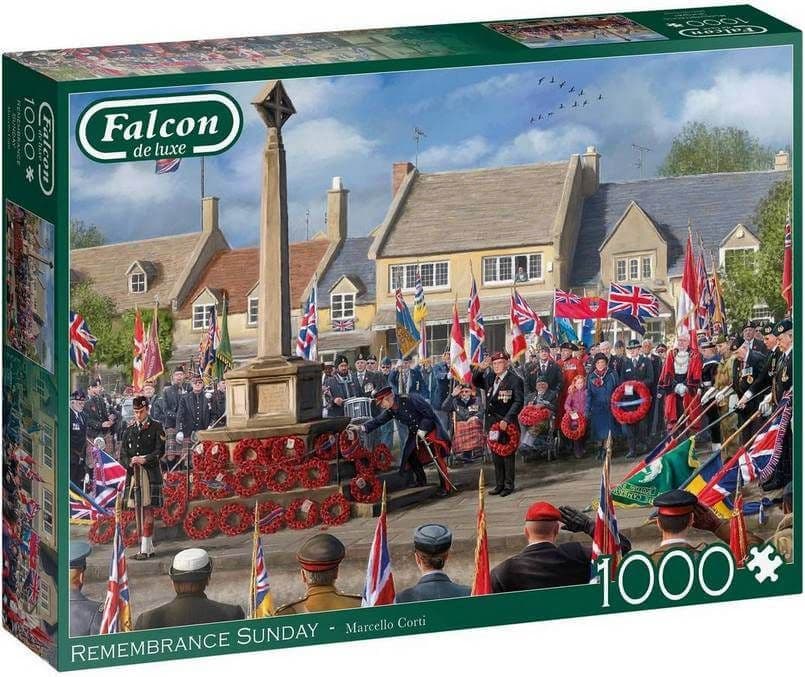 Falcon de Luxe - Remembrance Sunday  - 1000 Piece Jigsaw Puzzle
