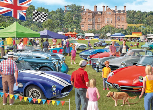 Falcon de Luxe - The Car Show - 1000 Piece Jigsaw Puzzle