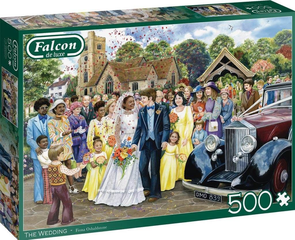 Falcon de Luxe - The Wedding - 500 Piece Jigsaw Puzzle